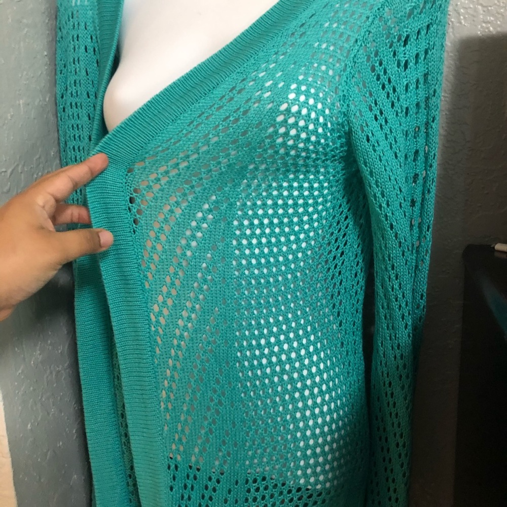 Turquoise Cardigan